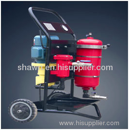 oil purifier with two wheels