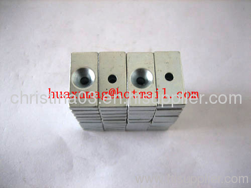 Neodymium Magnet with Countersunk Hole