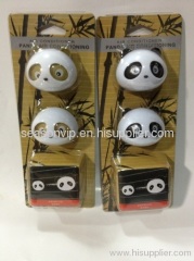 Panda car AC air freshener with shaking eyes