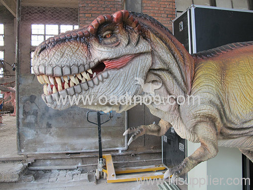 life-size t-rex dinosaur life-size robotic dinosaur