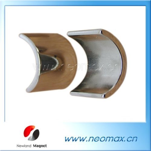 Neodymium segment magnet for motor