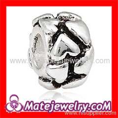 Wholesale european Silver Plated Antique Alloy Angel Charm for bracelets