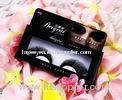 Black Full Handmade Feather False Eyelashes Natural Length Durable