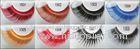 Colored Feather False Eyelashes For Different Eye Shapes Dramatic