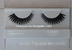 Handmade Synthetic Criss Cross Eyelashes , Pink Fake Lashes For Party Makeup