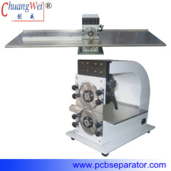 supplying economical motor-driven V-cut PCB depaneling machine for led alum board CWVC-1S