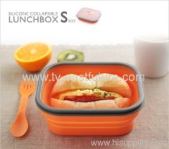 Mini Silicone Collapsible Lunch Box