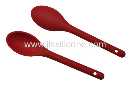 Eco friendly and dishwasher safe silicone spoons in candy color