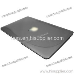 2013 Hot Sale For Apple Macbook Case,Rubber Case For Macbook Rubber Case -11.6 clear grey
