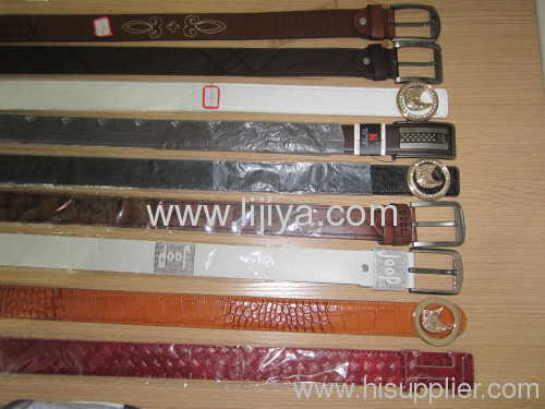 leather belts with fish