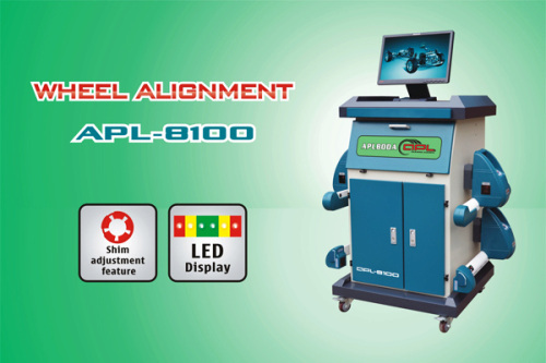 Four wheel alignment machine