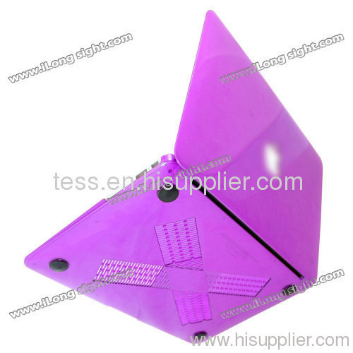 2013 Hot Sale For Apple Macbook Case,Rubber Case For Macbook Rubber Case-11.6'' purple