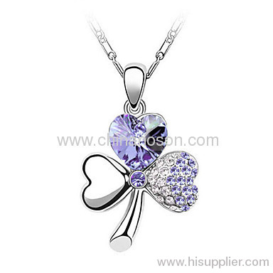 Newest sell well cubic zirconia jewellery necklace