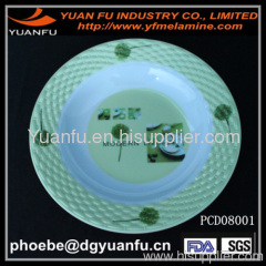 Elegant design melamine plate design