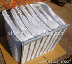 compressed air filter with bag