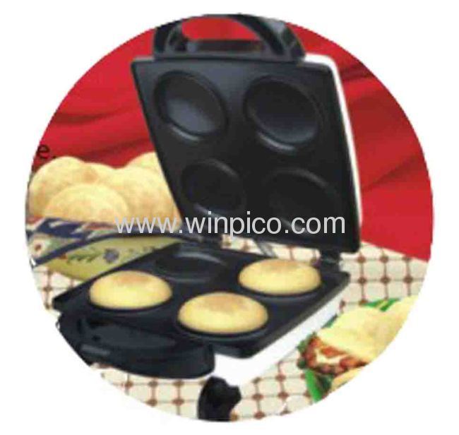 4 Slice Arepa Maker, 1300W Electric Arepa Maker 