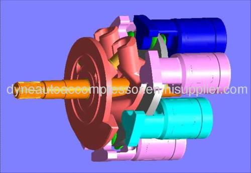 auto AC compressor Delphi V5 OEM1854067, 1135292 OPEL FRONTERA