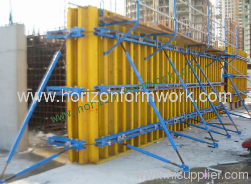 Wall and column formwork of Doka type