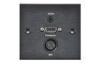 Multiple Pin Xlr Connector Multi Media Wall Plate For Boardrooms