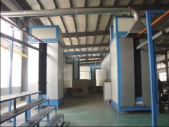 painting line for steel box