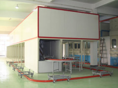 gun safe powder coating line