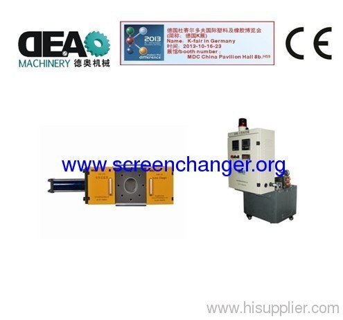 continuous hydraulic single plate screen changer