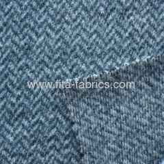 100% wool overcoating fabric