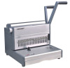 Manual desk top double wire binding machinery with 2:1pitch
