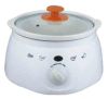 0.85L Electric Automatic Round Slow Cooker With Ceramic Pot