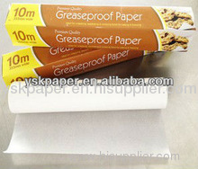 customized green greaseproof paper