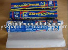 environmental silicone coated paper baking paper