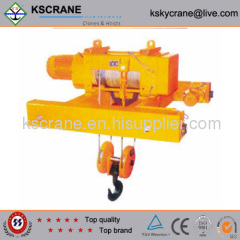 double-rail hoist trolley 16 ton