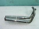 Precision SS201 / SS202 / SS303 Custom Exhaust Pipes For Motorcycles With Chrome Plated