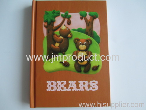 all size notebook of bears cover