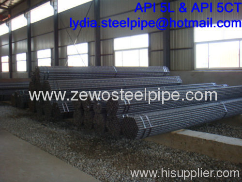 BLACK COLD DRAWN STEEL TUBE