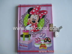 Hello Kitty hardcover with lock