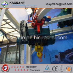 hoist travel on curved beam