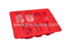 Letter shape ice cube tray with FDA/LFGB certificates