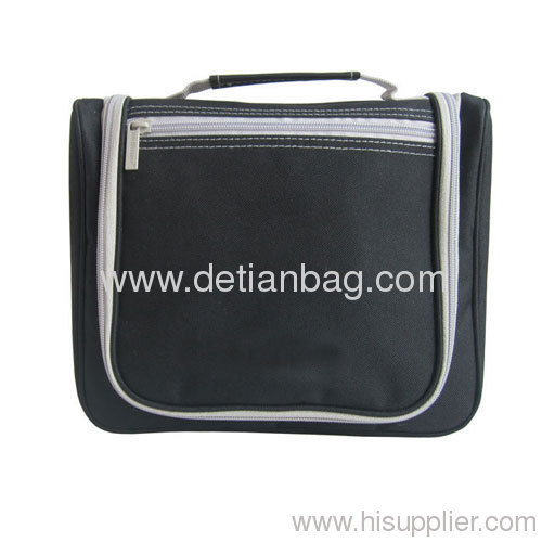 black large hanging makeup cosmetic bags for men for travel