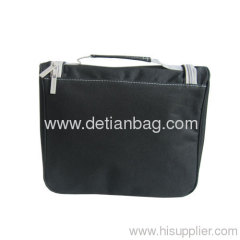 black large hanging makeup cosmetic bags for men for travel