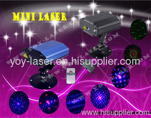 RGB Mini laser lighting