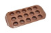 15 Cubes chocolate mold or ice makers in round shape