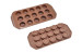 15 Cubes chocolate mold or ice makers in round shape