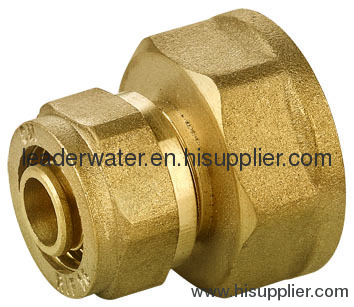 Brass PEX pipe fitting