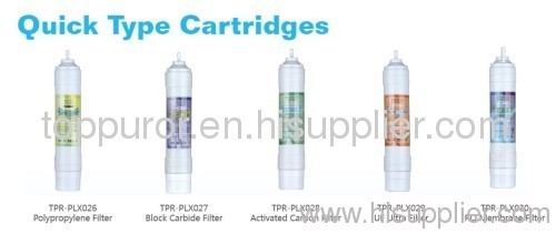 Quick type filters, Quick connection filters, filters, disposal filters