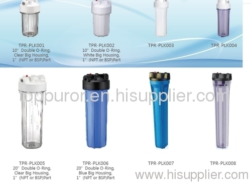 Filter housing, housing, filter cartridge