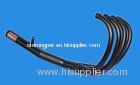 Multi-Tube Custom Metric Motorcycle Exhaust Pipe , Zinc Plating / Painting With Low Noise