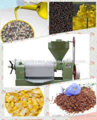 Screw oil press canola oil press sunflower oil press