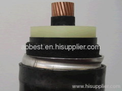 110KV corraguted aluminum wrapping waterproof power cable