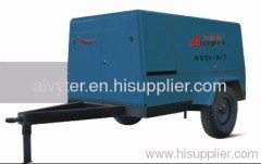 PORTABLE DIESEL DRIVEN SCREW AIR COMPRESSOR